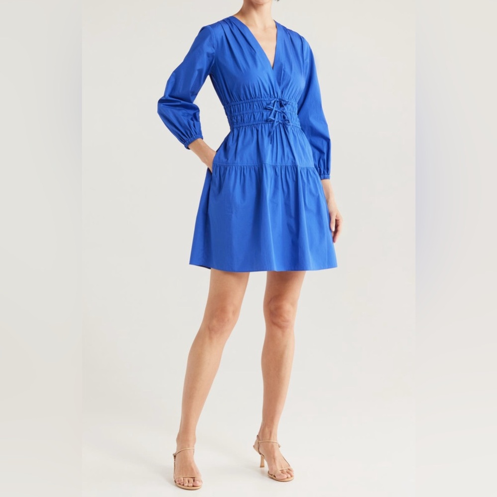 Derek Lam 10 Crosby Emma Long Sleeve Dress
